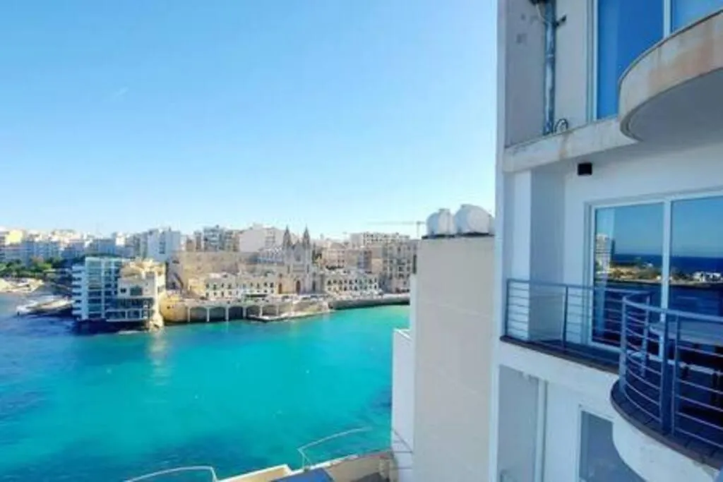 Stunning Beachfront Apartment In St Julians Sliema