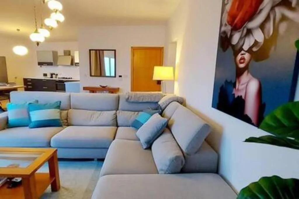 Stunning Beachfront Apartment In St Julians Sliema