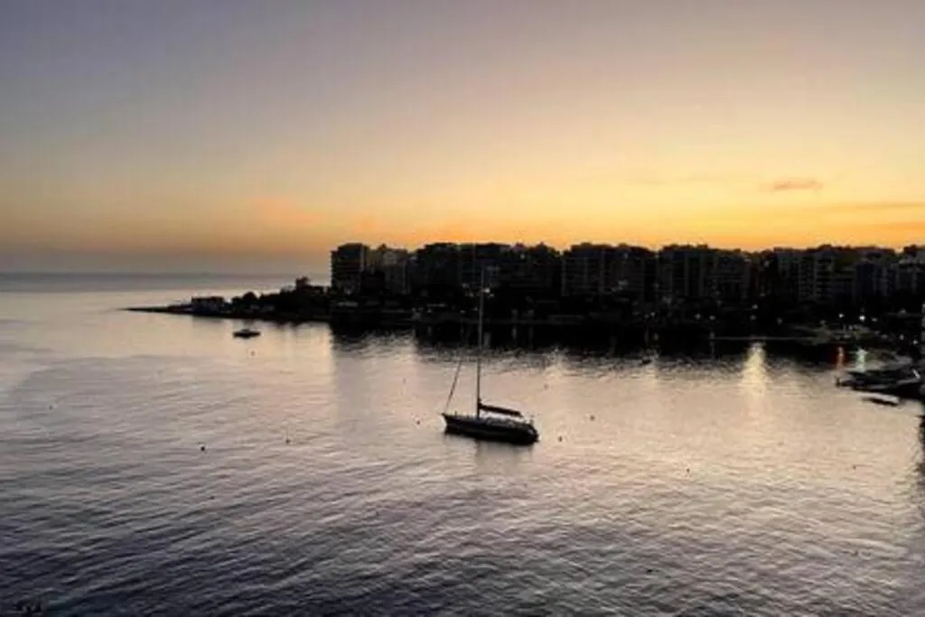 Stunning Beachfront Apartment In St Julians Sliema